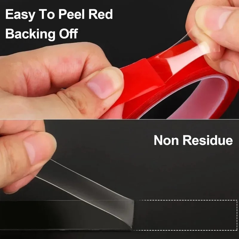 Double Sided Tape Strong Fixation Transparent Waterproof Tape High Viscosity Self Adhesive Stickers 3