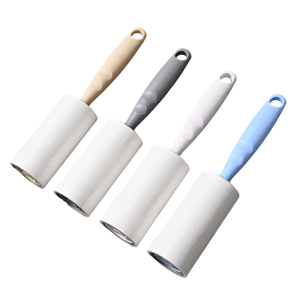Hair Adhesive Tear Type Roller Dust Paper Portable ClothRemoving Sticky Roller Brush Clothes Lint R