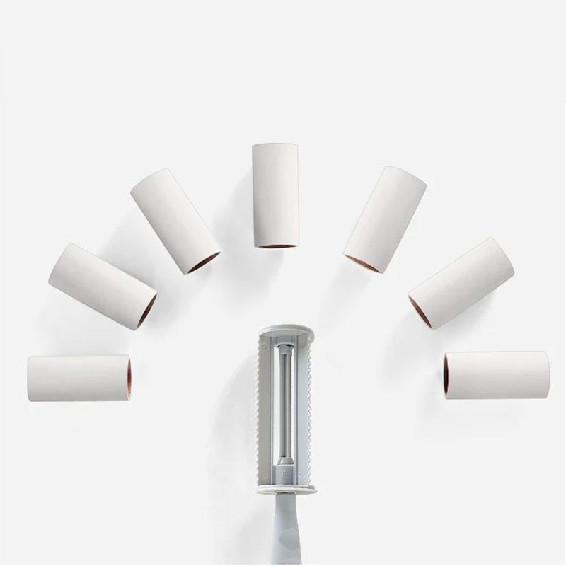 Hair Adhesive Tear Type Roller Dust Paper Portable ClothRemoving Sticky Roller Brush Clothes Lint R