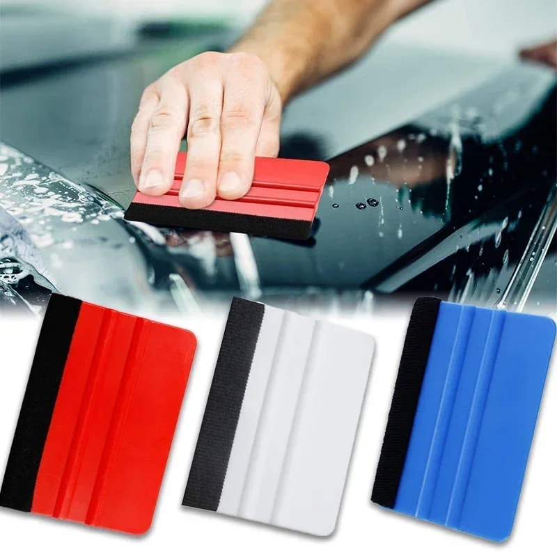 Car Wrap Tool Vinyl Scraper Cutter Film Kit Squeegee Set for Vehicle Window Tinting