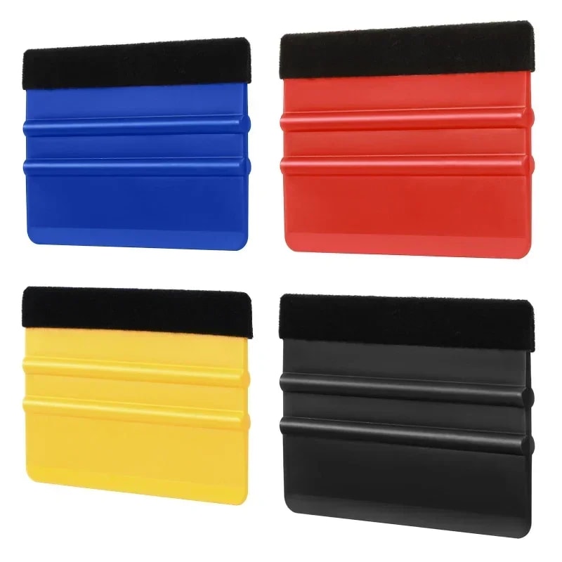 Car Wrap Tool Vinyl Scraper Cutter Film Kit Squeegee Set for Vehicle Window Tinting