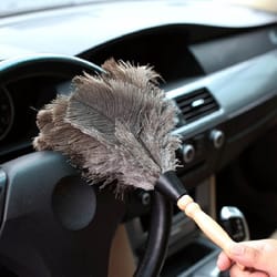 furniture clean wooden hand household cleaner, dust removal ostrich feather brush