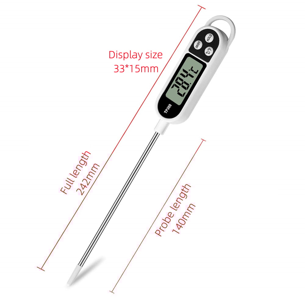 Food Thermometer For Meat Cooking Digital Kitchen Probe For BBQ And Oven 2