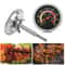 Barbecue Thermometer, Smoker Grill Temperature Gauge, BBQ Food Probe