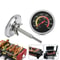 Barbecue Thermometer, Smoker Grill Temperature Gauge, BBQ Food Probe