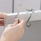Silver Metal Seamless Hook Easy Installation For Kitchens Bathrooms And Wardrobes 4