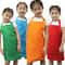 Solid Color Kids Apron, Baby Pinafore, Painting Cooking Toddler Kitchen Aprons