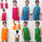 Solid Color Kids Apron, Baby Pinafore, Painting Cooking Toddler Kitchen Aprons
