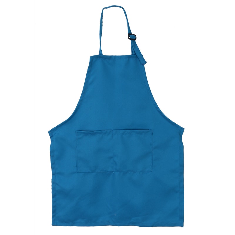 Solid Color Kids Apron, Baby Pinafore, Painting Cooking Toddler Kitchen Aprons