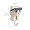 Funny Plastic Cartoon Cat Hooks, Wall Hanging, Waterproof Sunglasses, Cat Hooks, Decorative Sticky Hooks, Entrance