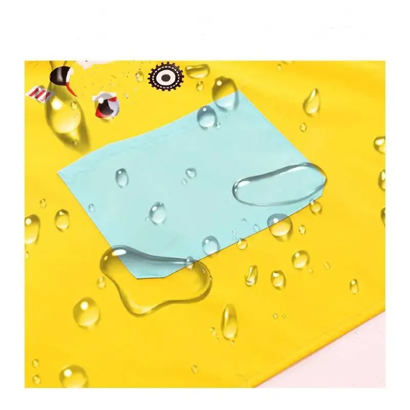 Cartoon Children Bib Apron For Boys And Girls Waterproof Cooking And Painting Smock 4