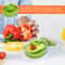 Creative Kitchen Refrigerator Storage Box for Vegetables, Fruits, Avocado, Onion, Tomatoes, Lemon Fresh Keeping