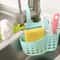 Sink Shelf Soap Sponge Drain Rack, Hanging Bag Kitchen Accessory