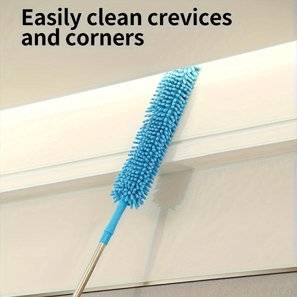Ceiling Fan Cleaner Dusters With Extension Pole Dust Removal Brush For Fans Furniture High Ceilings 3