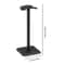 Aluminium Alloy Headset Support Stand Anti Skid Base Desktop Organizer Space Saving Earphone Mount 4