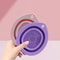 Silicone Makeup Brush Cleaner Folding Cleaning Bowl Powder Puff Washing Soft Mat Beauty Tools Scrub 2