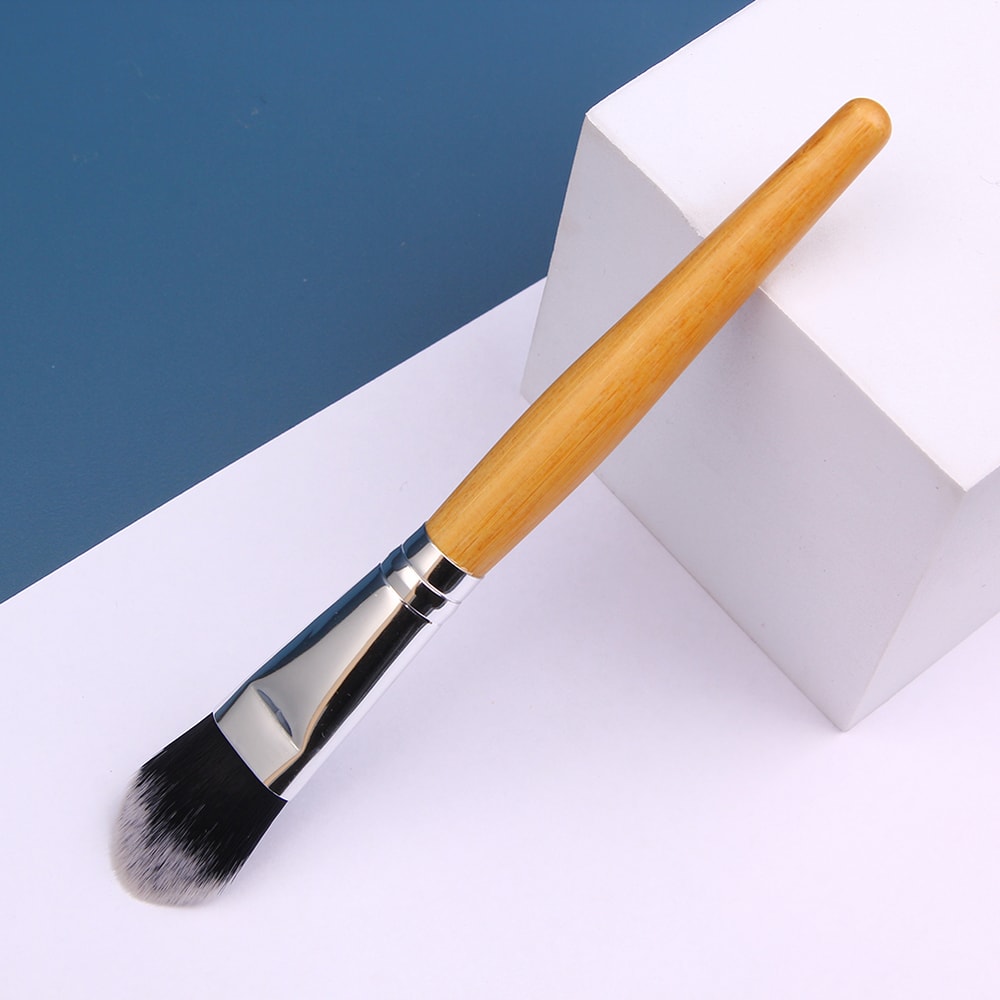 Bamboo Facial Mask Brush Flexible Facial Mud Mixed Brush DIY Modeling Mask Tool For Women Cosmetic 0