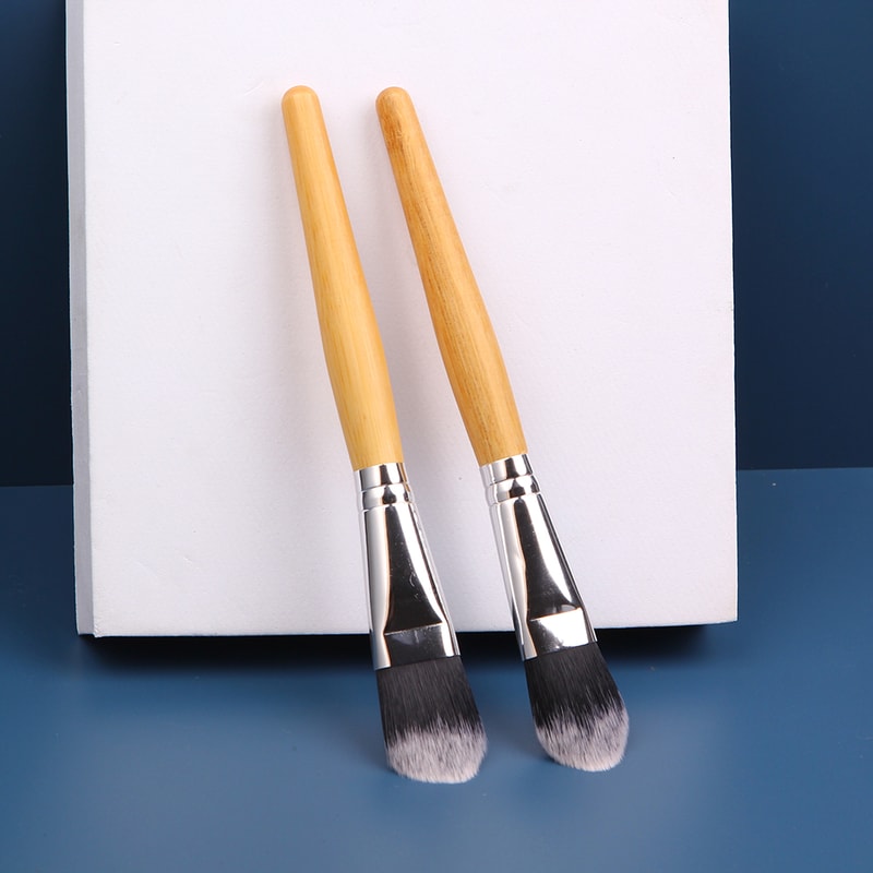 Bamboo Facial Mask Brush Flexible Facial Mud Mixed Brush DIY Modeling Mask Tool For Women Cosmetic 1