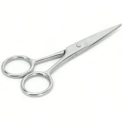 elegant mustache trimmer scissors, precision grooming shears, suitable for men to trim mustache