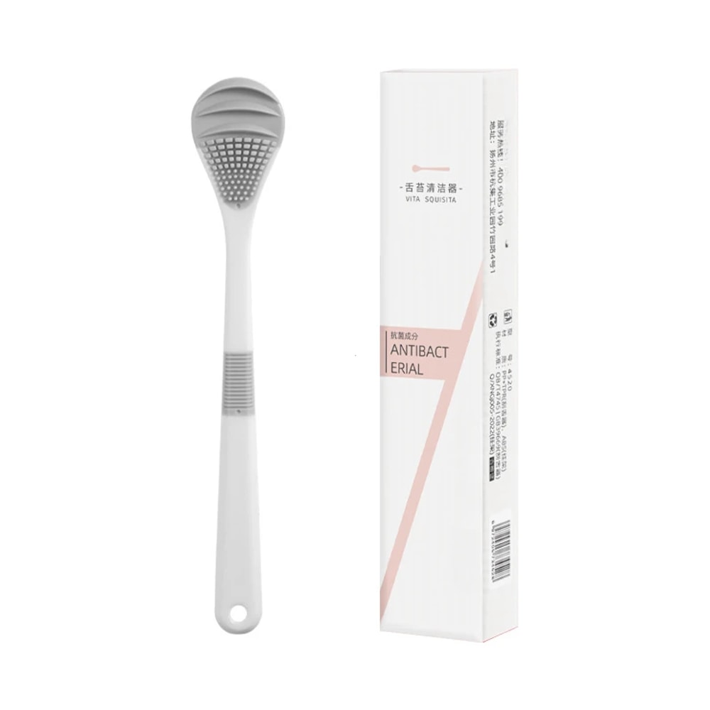 Tongue Cleaner Brush Reusable Oral Cleaning Scraper Oral Breath Care Tool Multicolor Tongue Hygiene 6