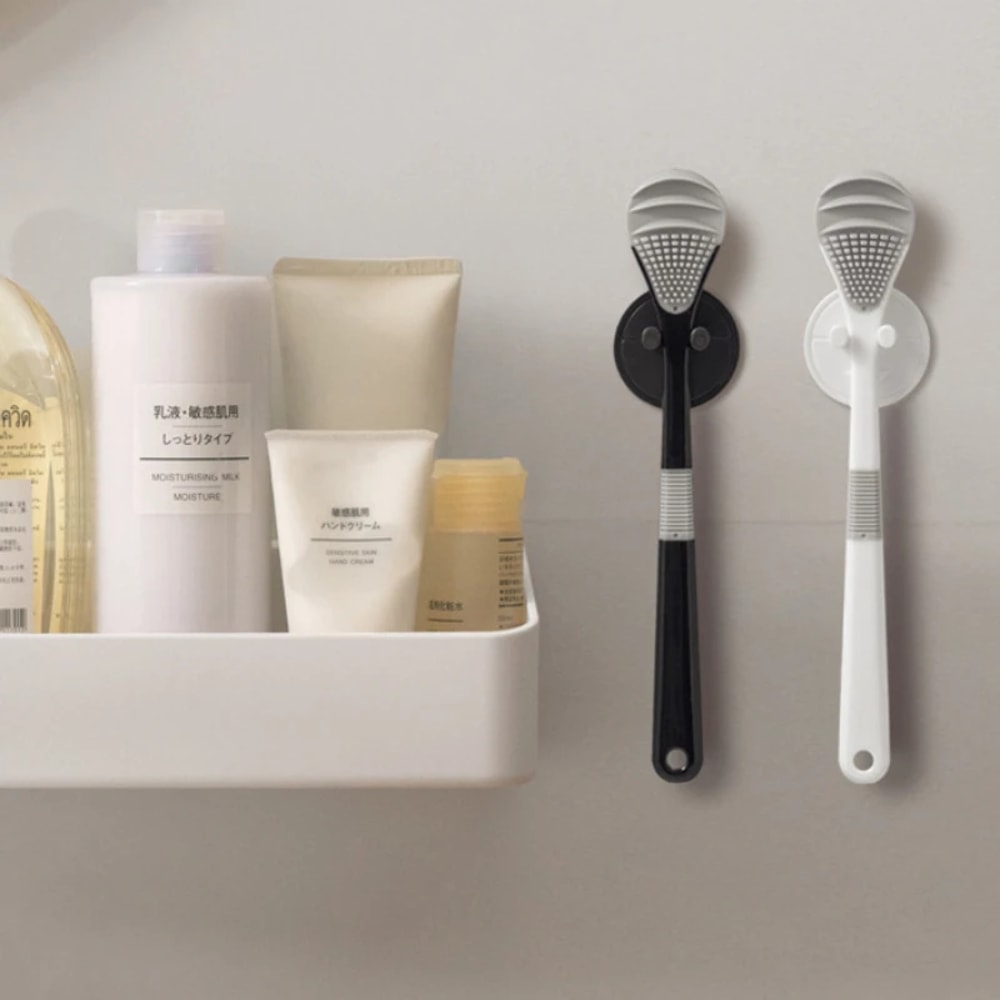 Tongue Cleaner Brush Reusable Oral Cleaning Scraper Oral Breath Care Tool Multicolor Tongue Hygiene 5