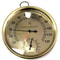 Round Sauna Hygrothermograph, Thermometer Hygrometer, Humidity and Temperature Meter for Sauna Room