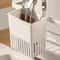 Kitchen Storage Shelf and Tableware Drain Rack, Chopstick Holder and Cutlery Organizer, Multipurpose Basket