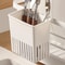 Kitchen Storage Shelf and Tableware Drain Rack, Chopstick Holder and Cutlery Organizer, Multipurpose Basket