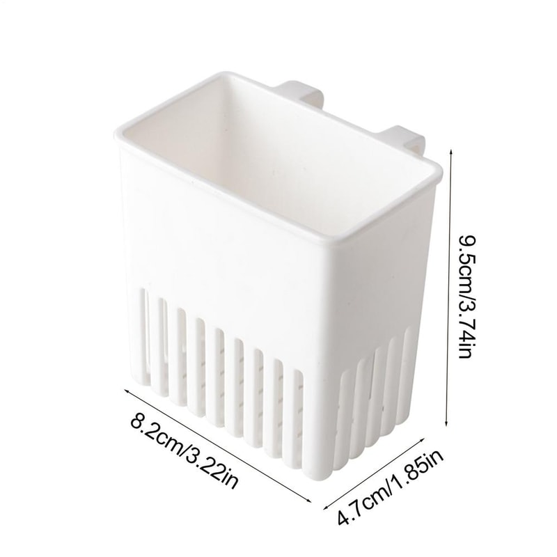 Kitchen Storage Shelf and Tableware Drain Rack, Chopstick Holder and Cutlery Organizer, Multipurpose Basket