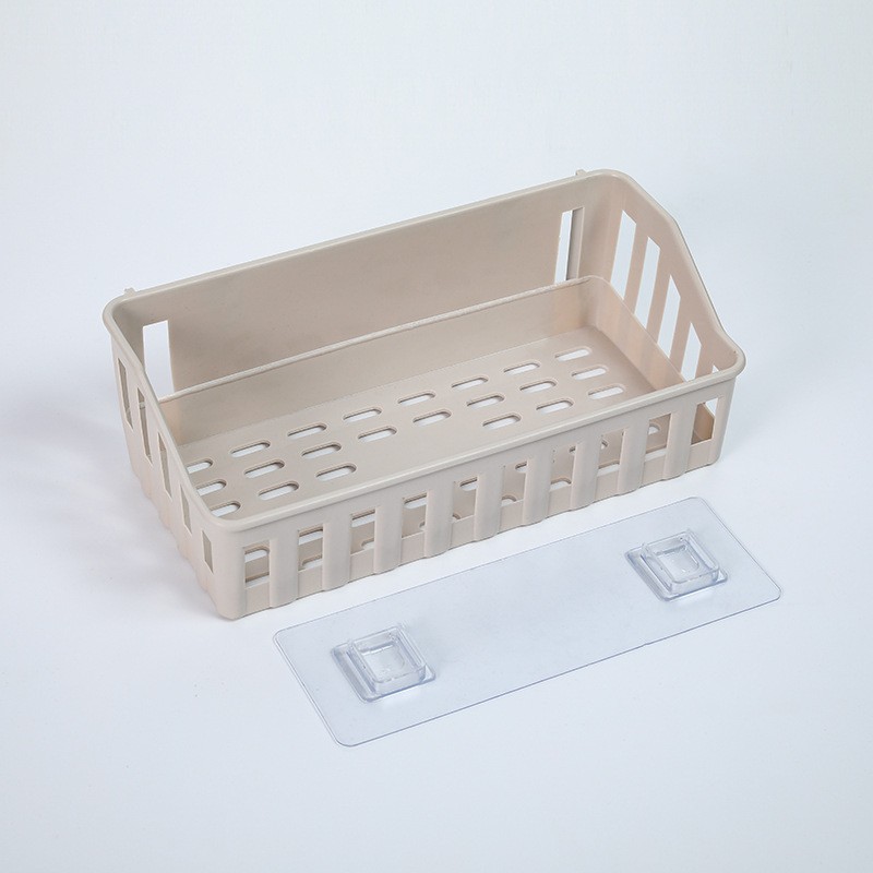 Shelf Bathroom Adhesive Storage Rack, Hooks, Kitchen Home Decoration, Corner Shower Shelf Rack Accessories