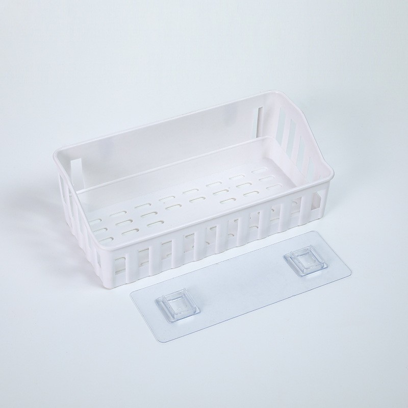 Shelf Bathroom Adhesive Storage Rack, Hooks, Kitchen Home Decoration, Corner Shower Shelf Rack Accessories