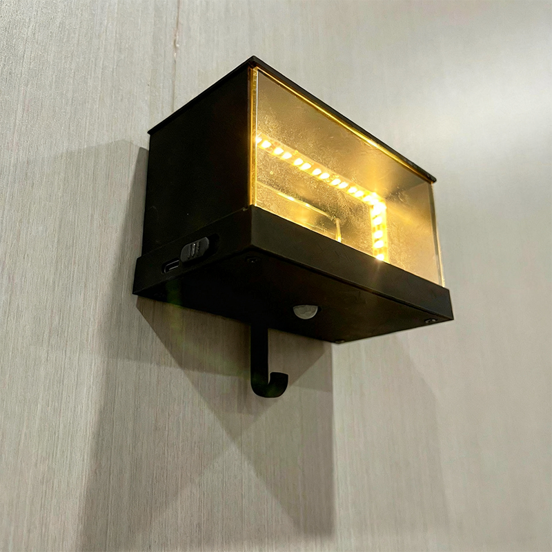 Car Garage Key Holder Key Organizer With Led Light Novelty Key Hanger For Apartment Home Entryway 4