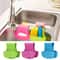 Creative Double Sink Caddy, Saddle Style Kitchen Organizer, Sponge Holder Rack, Tool Sink Hanging Basket