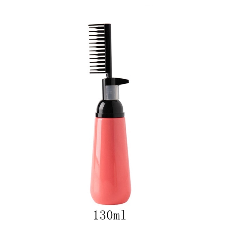 Professional Multicolor Hair Dye Refillable Bottle Applicator Comb Salon Coloring Tool 6