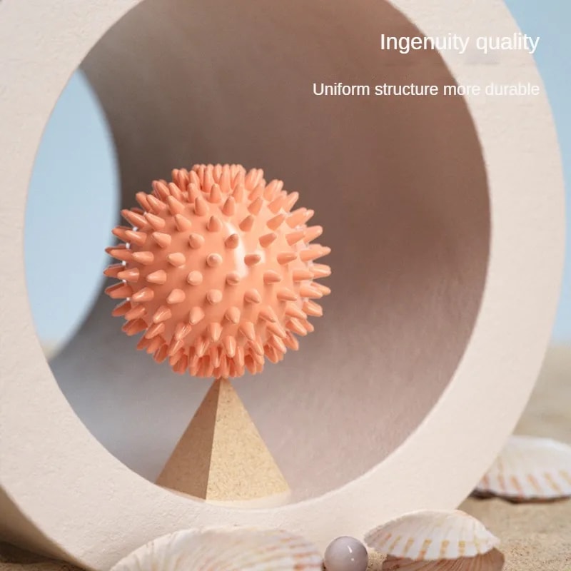 Durable PVC Spiky Massage Ball, Trigger Point Sport Fitness, Hand Foot Pain Relief