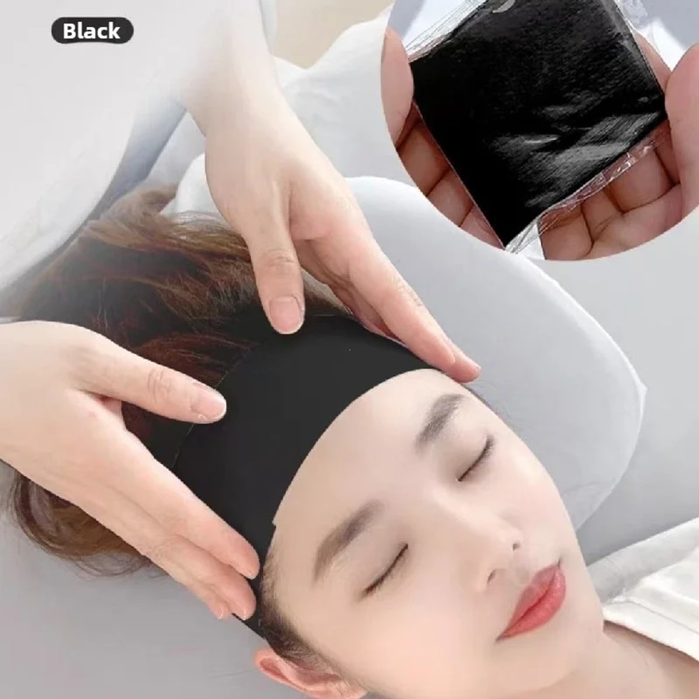 Disposable Headbands for Facials, Spa Stretch Hair Bands, Soft Skin Care, Face Washing Tools for Women Salons