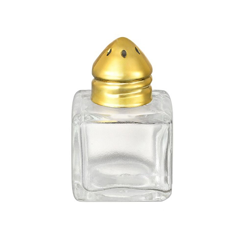 Mini Seasoning Bottle Transparent Glass With Lid Spice Jars For Kitchen Cooking Salt Jar Storage Co 7