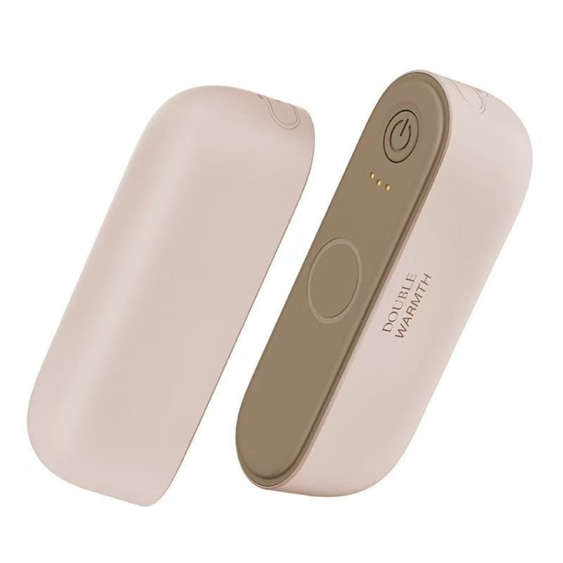 Magnetic Fast Heating Pocket Hand Warmers, Dual-Palm Rechargeable Electric Hand Heater, Detachable Treasure