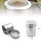 Stainless Steel Sprinkle Powder Icing Sugar Duster Shaker Tool For Flour Cocoa Chocolate And Spices