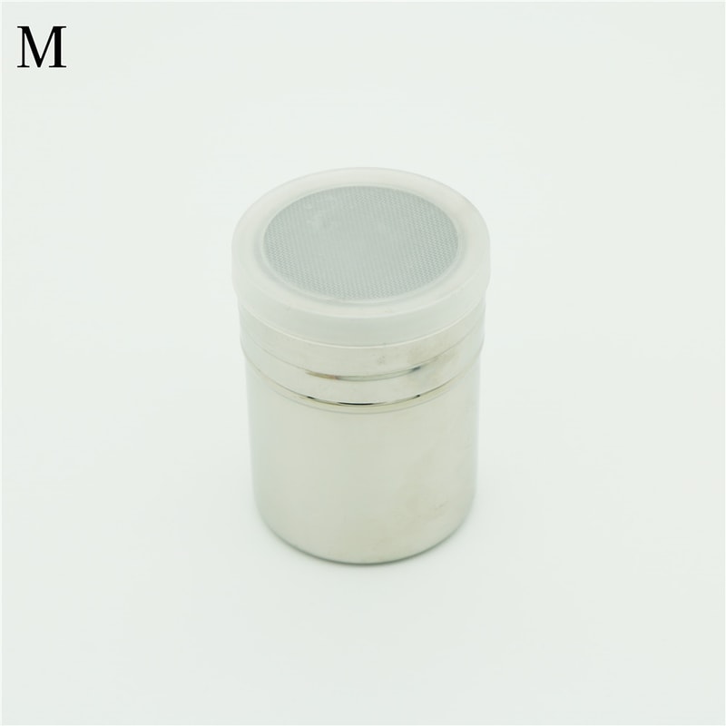 Stainless Steel Sprinkle Powder Icing Sugar Duster Shaker Tool For Flour Cocoa Chocolate And Spices