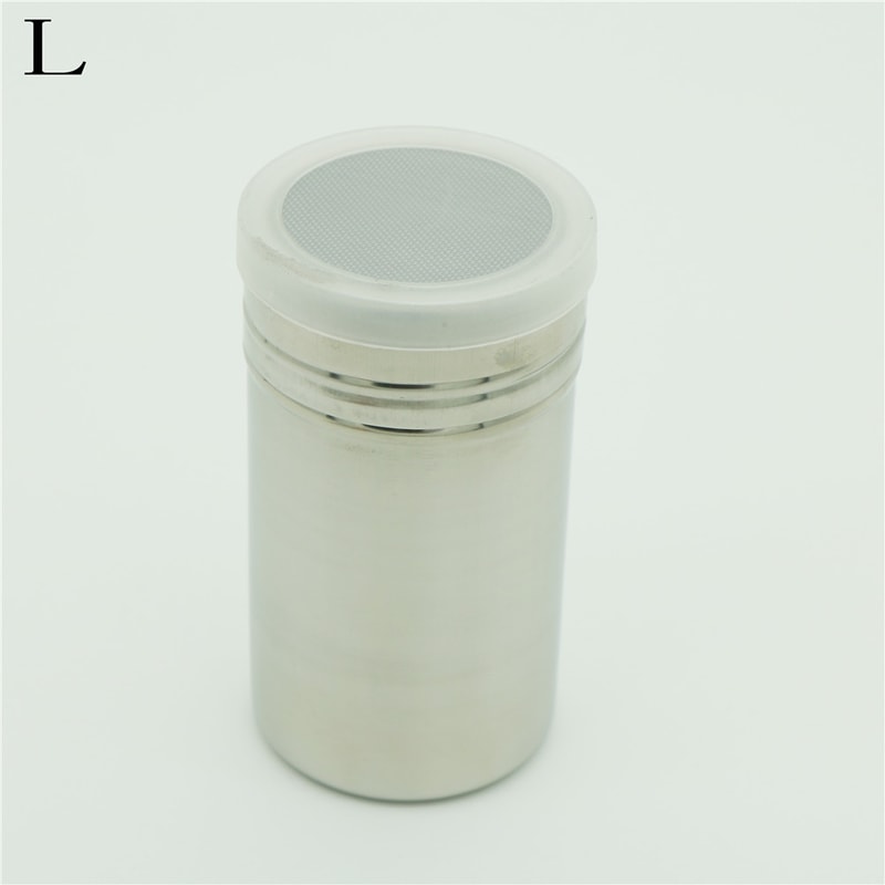 Stainless Steel Sprinkle Powder Icing Sugar Duster Shaker Tool For Flour Cocoa Chocolate And Spices
