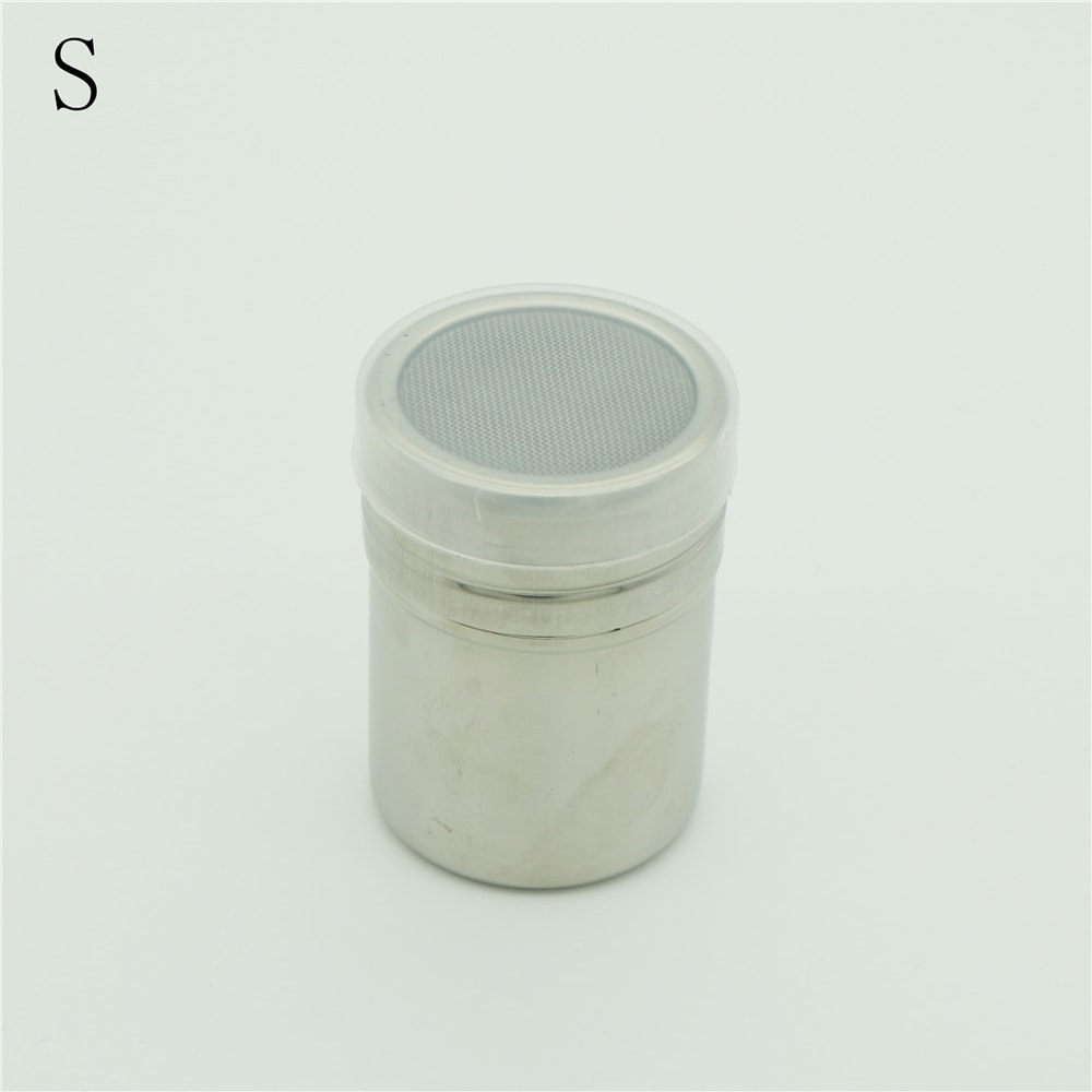 Stainless Steel Sprinkle Powder Icing Sugar Duster Shaker Tool For Flour Cocoa Chocolate And Spices