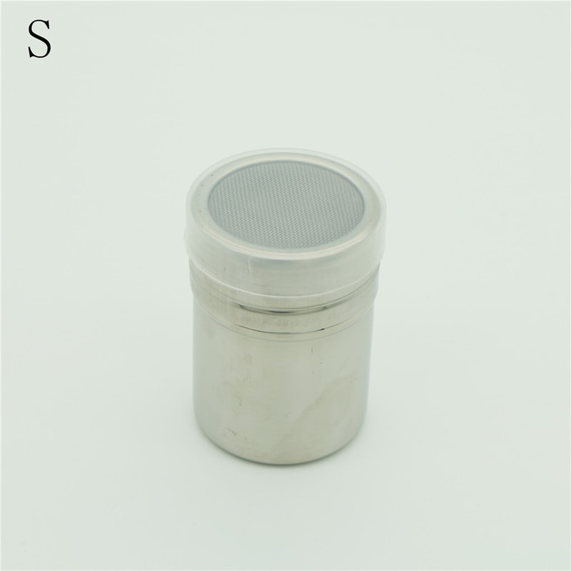 Stainless Steel Sprinkle Powder Icing Sugar Duster Shaker Tool For Flour Cocoa Chocolate And Spices