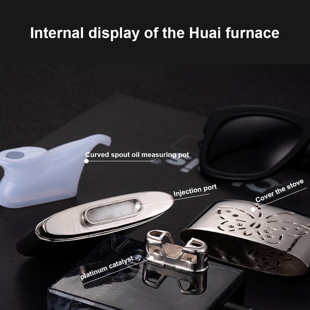 Zinc Alloy Pocket Hand Warmer Reusable Fuel Heater For Outdoor Hunting Camping Fishing 3