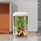 Automatic Smart Sensor Trash Can LargeCapacity Waterproof Trash Bin Black Bathroom Kitchen Toilet P 0