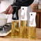 Oil Spray Bottle Spray Household Kitchen Spray Olive Oil Barbecue Fat Control Food Grade Glass Oil Spray Pot
