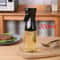 Oil Spray Bottle Spray Household Kitchen Spray Olive Oil Barbecue Fat Control Food Grade Glass Oil Spray Pot