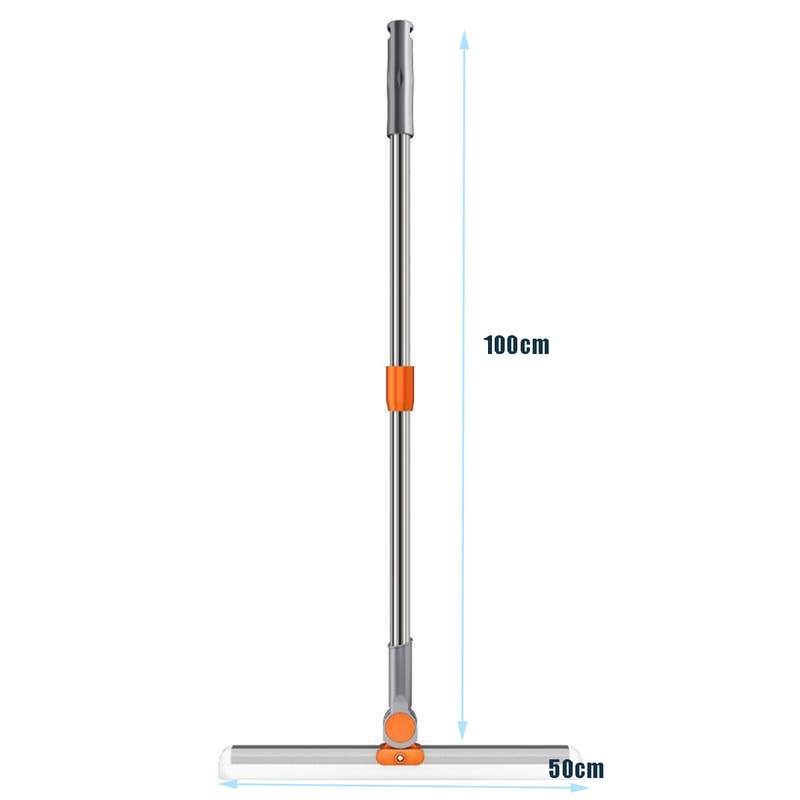 Silicone Scraper Broom, Magic Wiper, High Place Glass Wiper, Floor Mop, Household Bathroom Sweeping Tool
