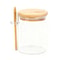 Multi-Purpose Storage Jar for Tea, Coffee, Candy, Spices, High Borosilicate Glass Airtight Container with Spoon