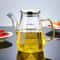 Glass Oil Pots Leak Proof Diamond Oil Bottle With Scale Lid Kitchen Soy Sauce Vinegar Condiment Sto 7